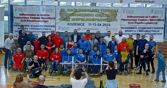 XI Ogólnopolski Turniej w Podnoszeniu Ciężarów Osób Niepełnosprawnych, Kozienice 11-13.04.2025
