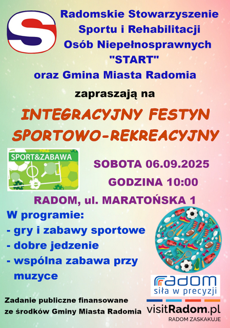 Zapraszamy do udziału w Festynie Integracyjnym