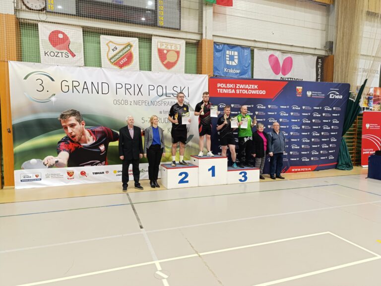 3. Grand Prix Polski Osób z Niepełnosprawnością w Tenisie Stołowym, Kraków 5-7.12.2025